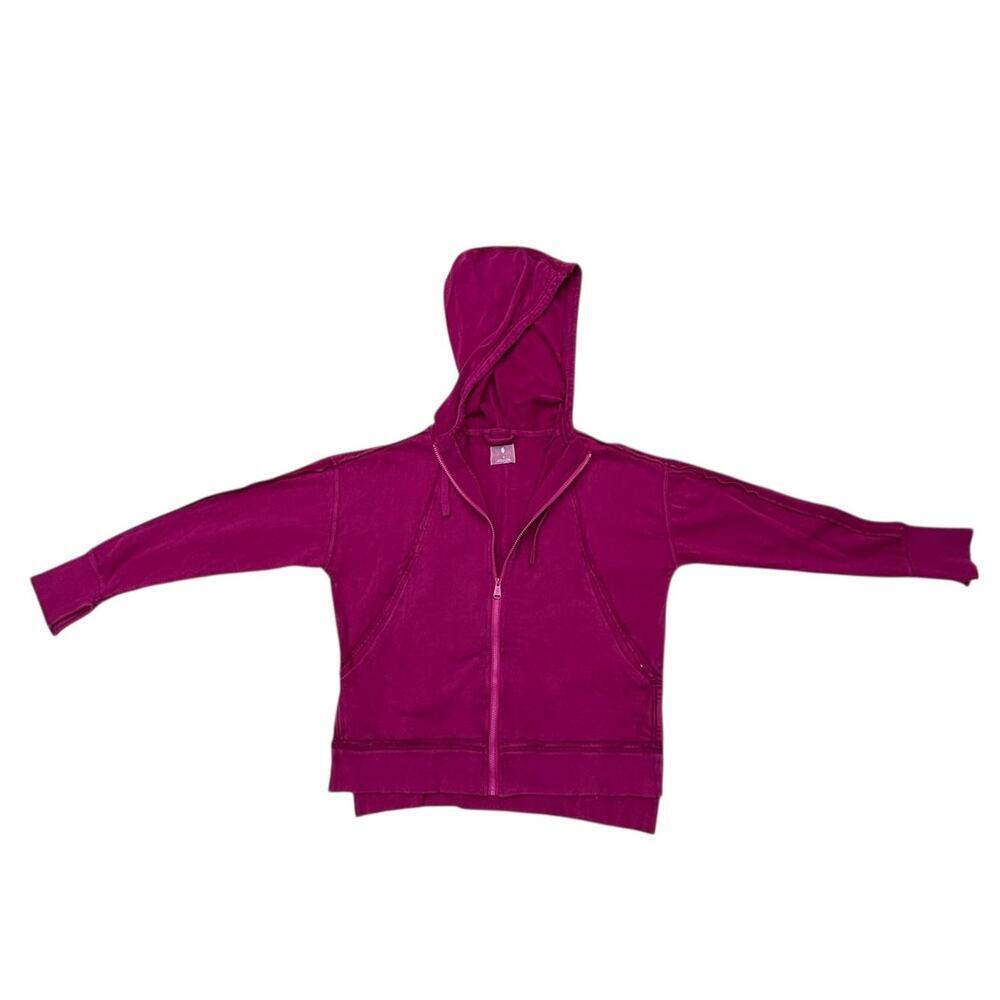 NWT Free People Movement Only One Zip Up Hoodie Size S Magenta Disco - Picture 5 of 14